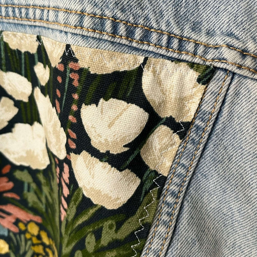 Custom Made Wild Fable Denim Vest - Picture 5 of 6